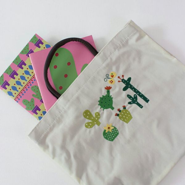 atsuko matano刺繡船型手提袋(三款) 