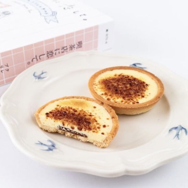 **預購**戀上喫茶店 鮮奶油烤布蕾塔4入 