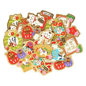 sanrio 和風日式祝賀貼紙包30枚入 