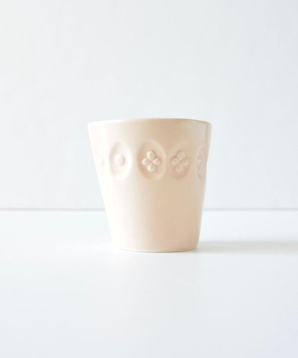 mina perhonen皆川明choucho陶瓷茶杯(黃) 