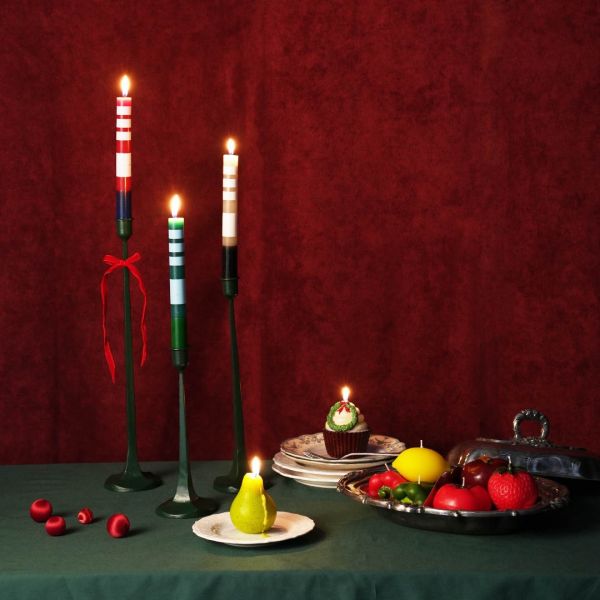 dulton 番茄/檸檬造型蠟燭兩入組 