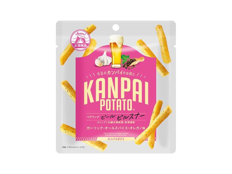 **預購** KANPAI POTATO 風味薯條袋 