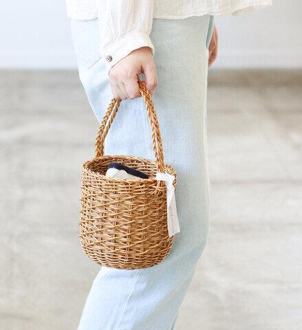 UTILE 編織圓桶提籃 