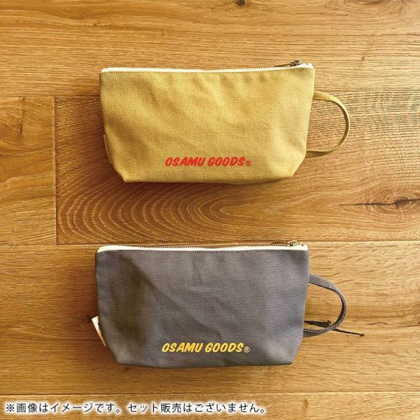 OsamuGoods 手把帆布大筆袋 