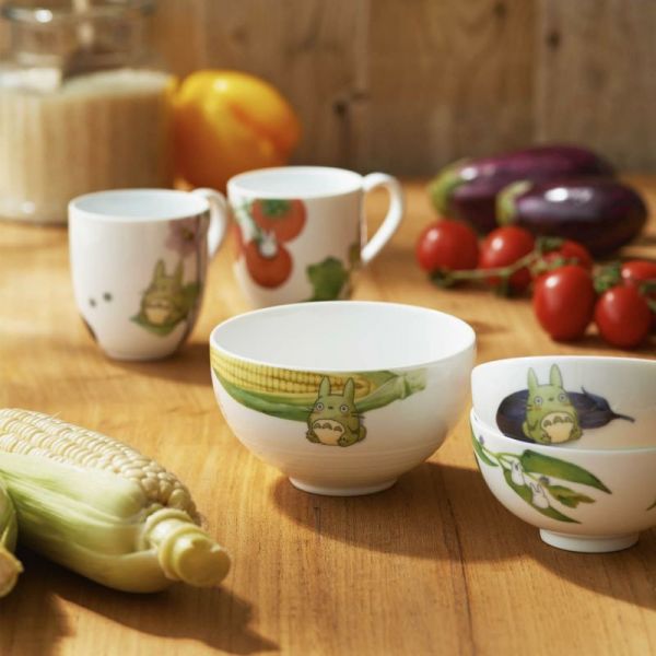 Noritake 龍貓插畫骨瓷飯碗 
