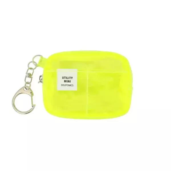 DELFONICS 透明迷你收納包吊飾 