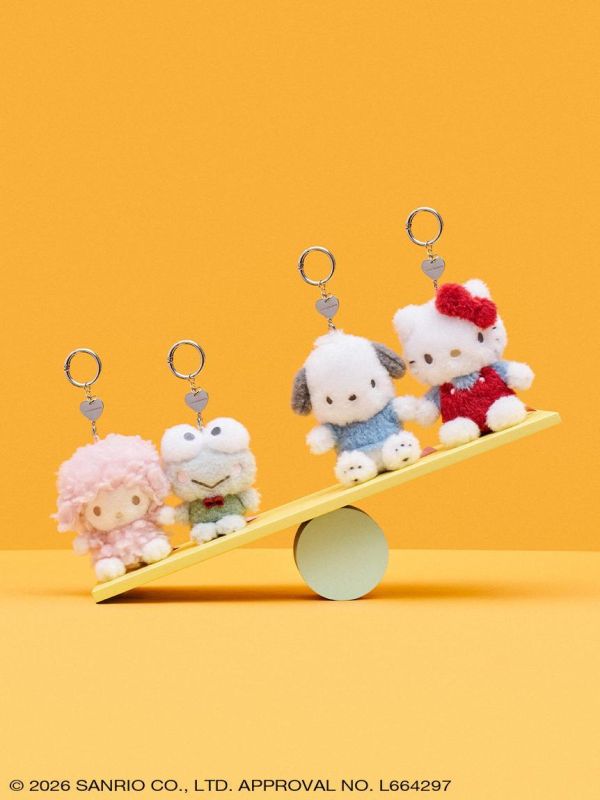sanrio house 毛絨玩偶吊飾 