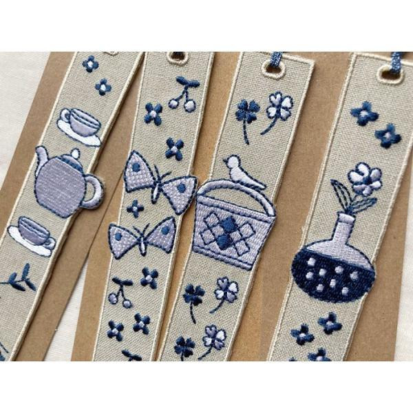 toconuts 刺繡長形書籤 