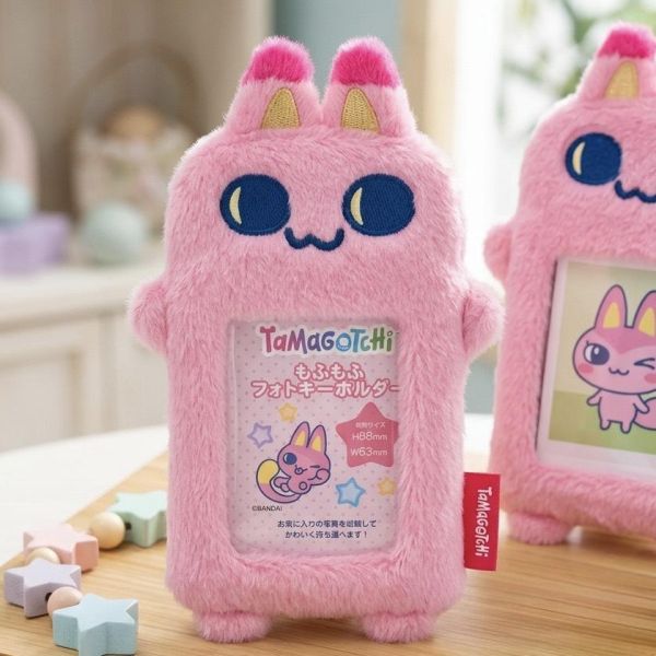 Tamagotchi塔麻可吉 毛絨相片夾吊飾 