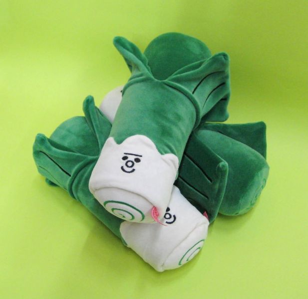 The Bee's Knees 香蕉/青蔥表情造型毛絨玩偶 