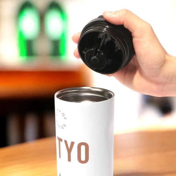 tokyo星巴克臻選限定不鏽鋼保溫瓶473ml(白) 