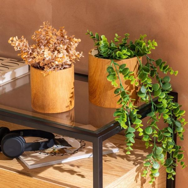 Madu 木製厚實花盆 