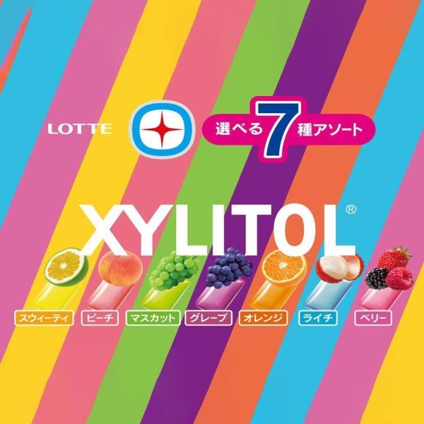 **預購**樂天lotte 七種口味木糖醇口香糖 