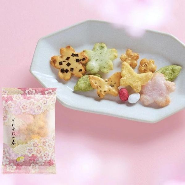 **預購**銀座Akebono 季節限定 綜合米果櫻花禮盒5袋入 