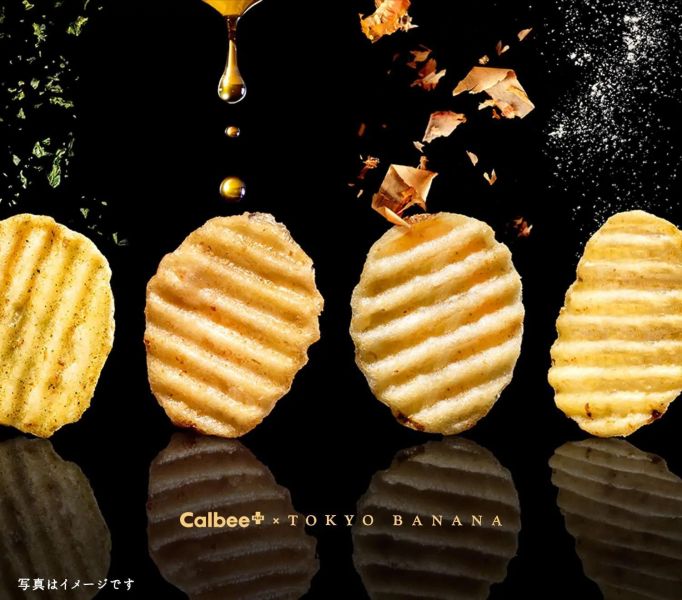 Calbee+ Tokyo Banana 季節限定 帆立貝炭烤奶油醬油洋芋片 