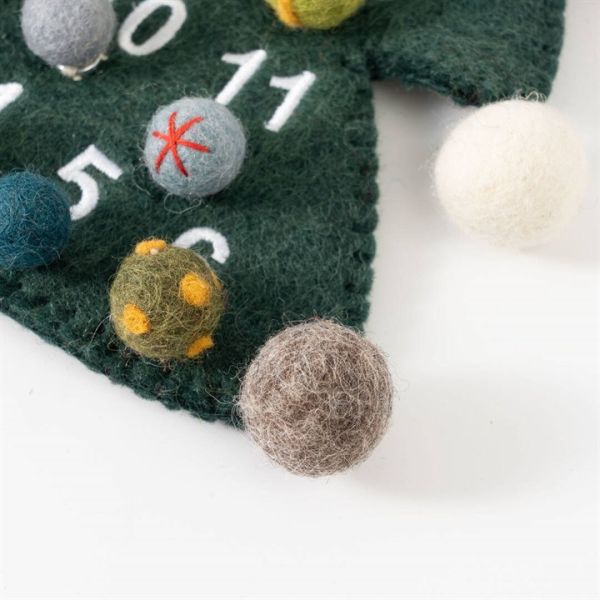 ragstyle 手工羊毛氈聖誕節倒數日曆 