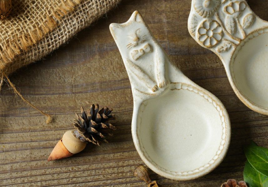 宮澤賢治 浮雕貓醬料碟 