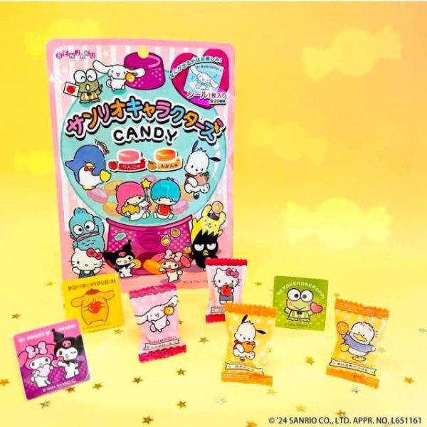 **預購** 扇雀飴 sanrio 蘋果柑橘水果糖50g 