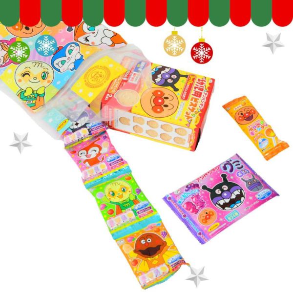 **預購** fujiya 麵包超人和朋友綜合餅乾夾鏈袋 