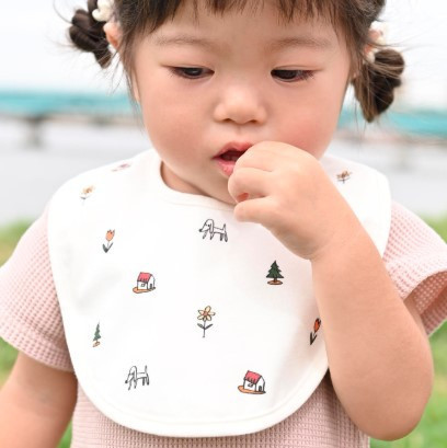N'sYard奈良美智嬰兒圍兜禮盒 