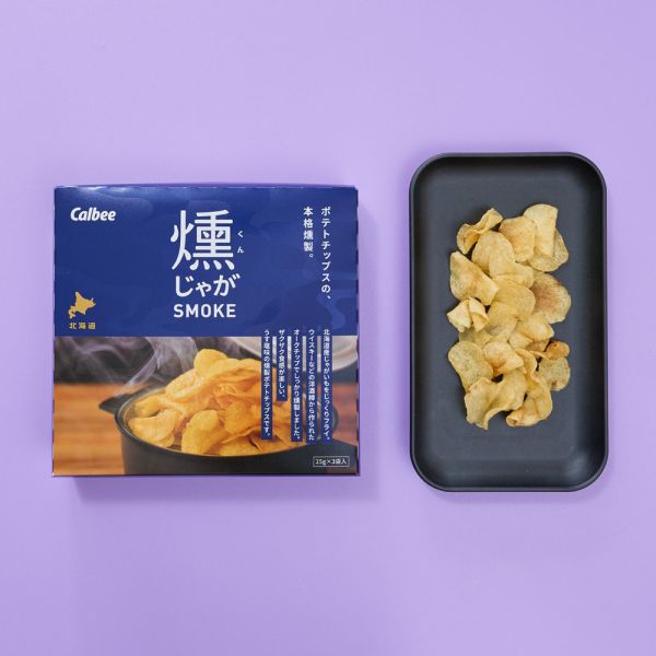 Calbee 煙燻淡鹽洋芋片 