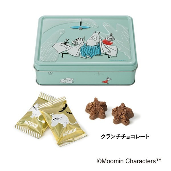 **預購** Mary's Moomin 萬聖節 綜合巧克力浮雕鐵盒 
