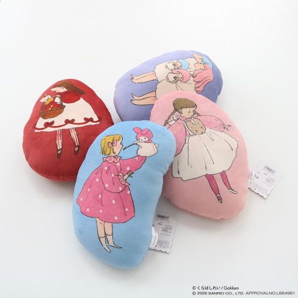 Kurahashi Rei x Sanrio 迷你造型抱枕(紅) 