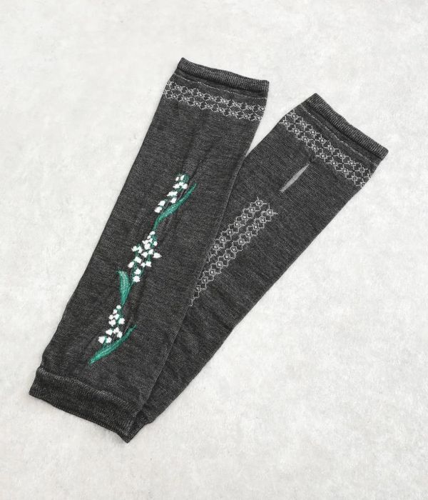 maison blanche 鈴蘭花袖套 