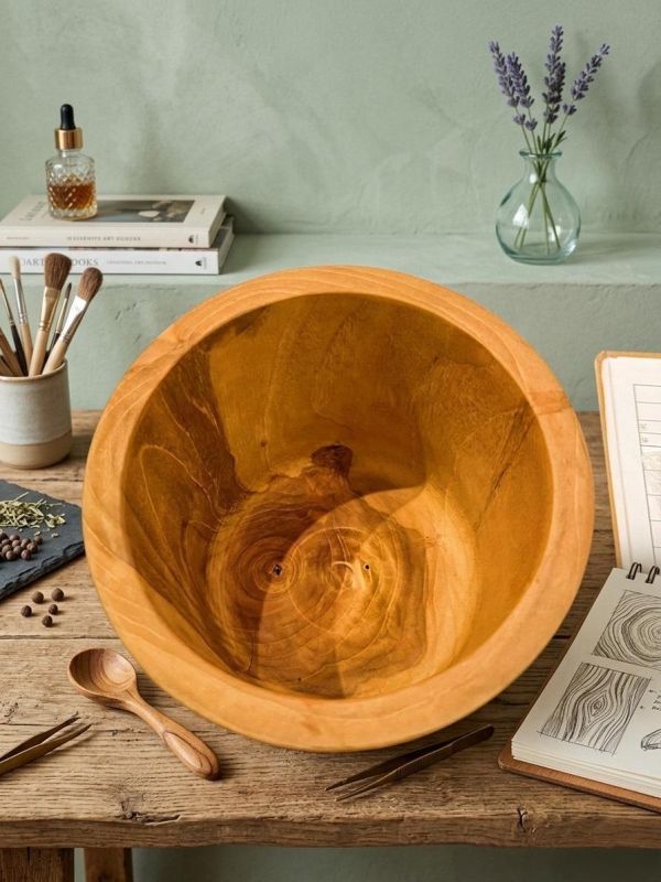 Madu 木製厚實花盆 