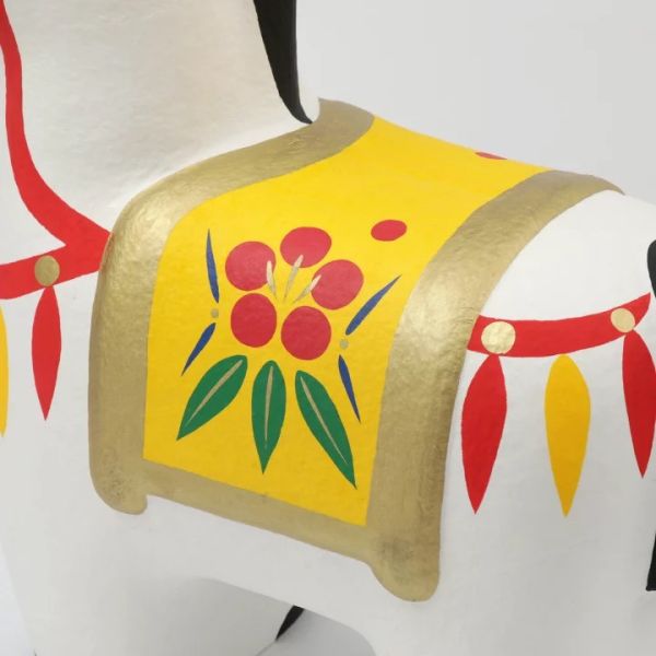 日式馬年干支午和紙擺設 