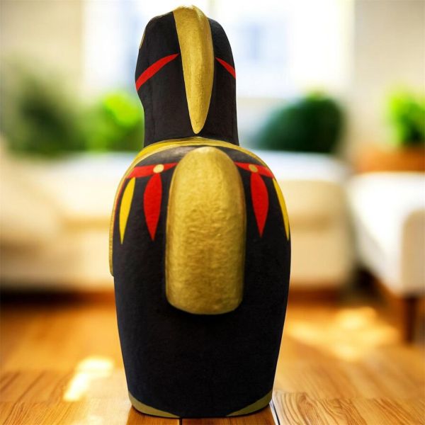 日式馬年干支午和紙擺設(黑) 