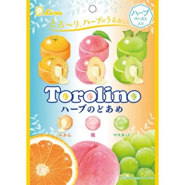 **預購** Lion Torolino 三種水果夾心硬糖 