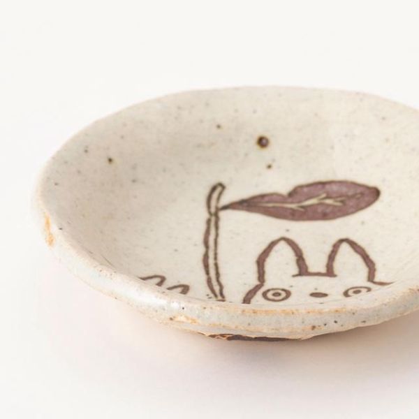 中川政七 美濃燒陶瓷小圓盤 