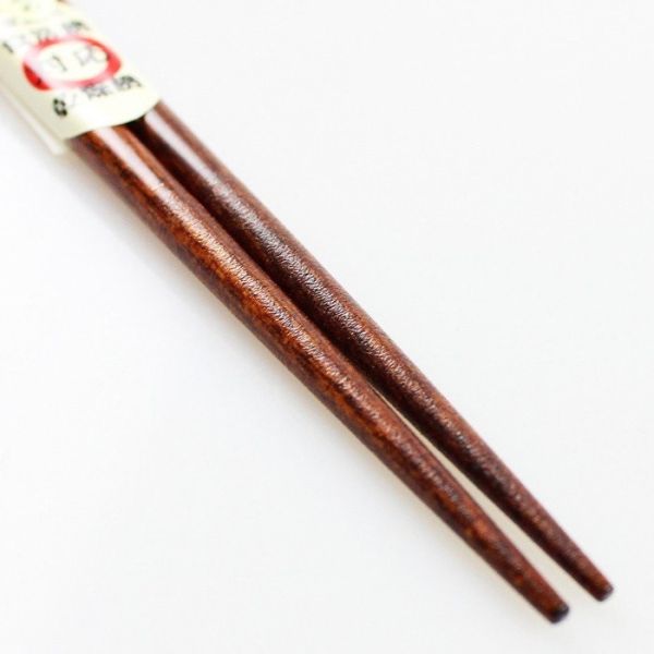 孩童用天然木兔子木筷 21cm 