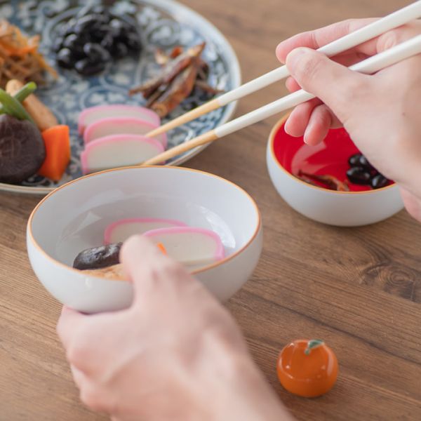 光春窯 椪柑鏡餅造型 陶瓷小碟組 