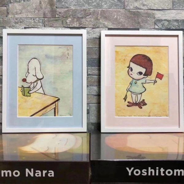 奈良美智 yoshitomo nara 海報含框 
