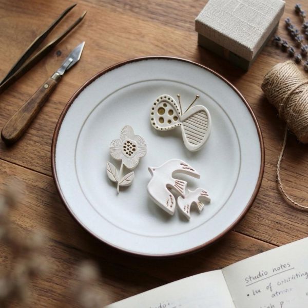 shesay 北歐風胸針 