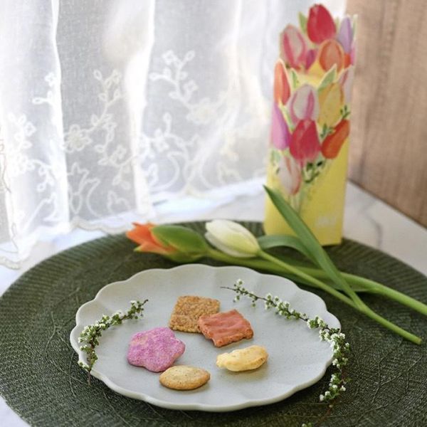 **預購**赤坂柿山 季節限定 綜合米果鬱金香禮盒(10袋) 