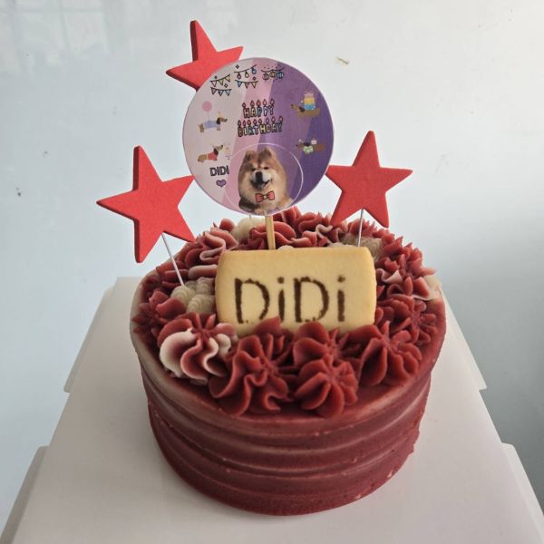 ＊自取限定＊毛私廚【寵物客製化生日蛋糕】｜取貨當天新鮮現做｜冷藏出貨｜四吋 or 六吋 or 八吋 