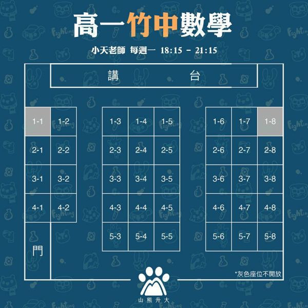 高 一 竹 中 數 學 