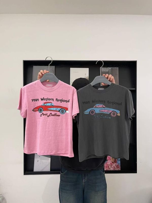 有型的日常感美式復古車tee(4色) 