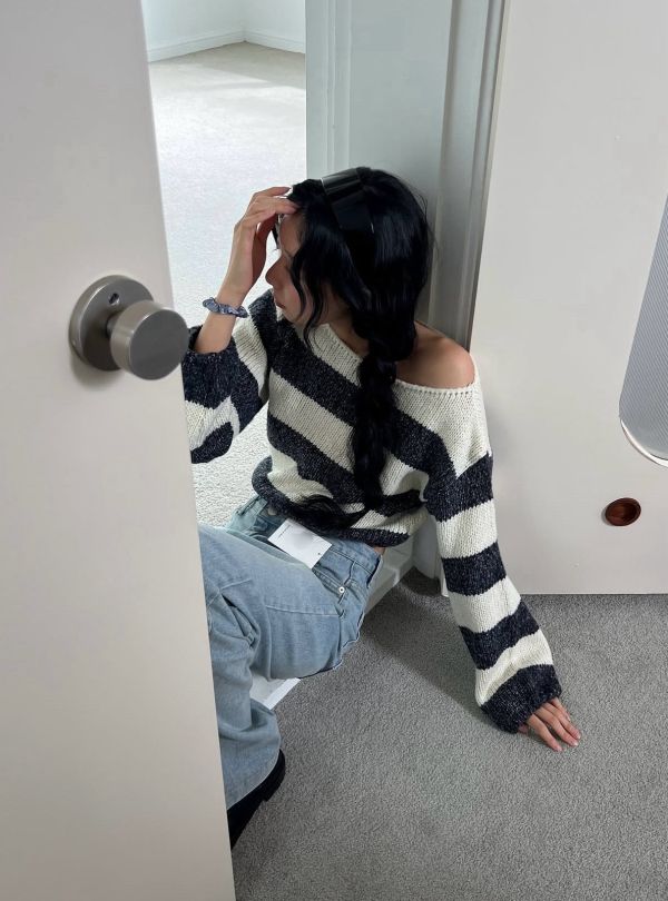 日常休閒或約會的百搭針織(5色) 