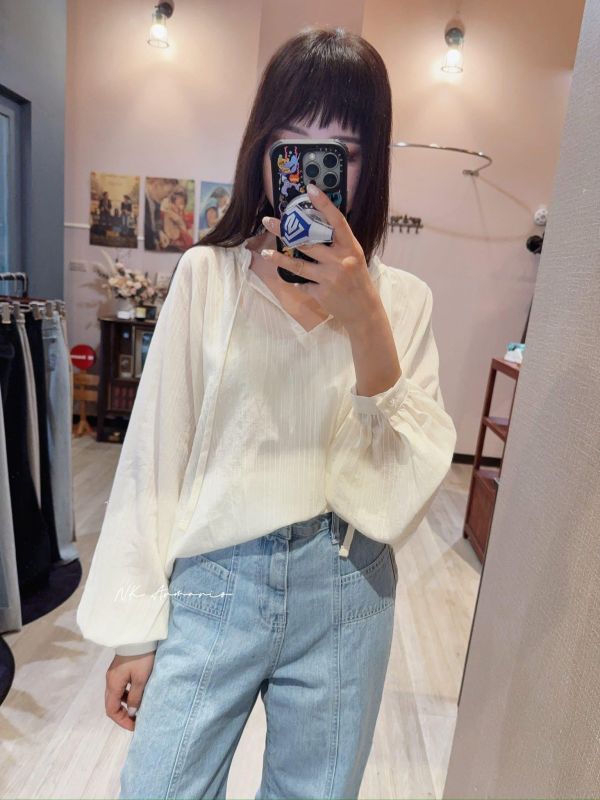 仙氣飄飄-柔美上衣(2色) 