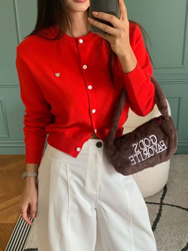 超級超級舒服小愛心針織(4色) 