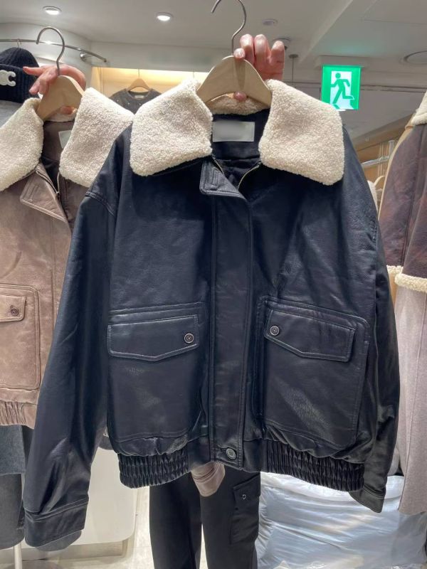 穿出冬日的俐落溫度-毛領皮外套 