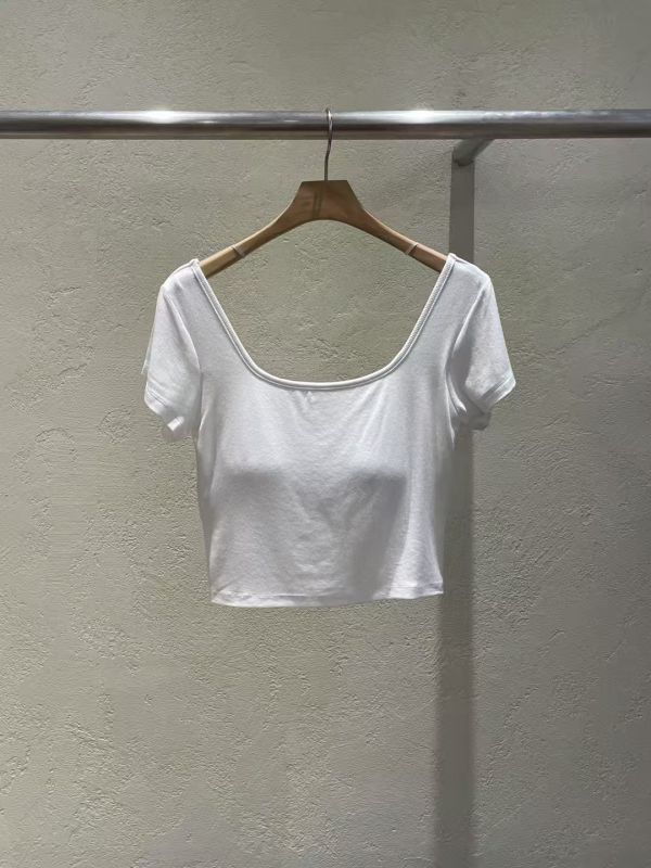 美背小性感彈力bra tee(3色) 