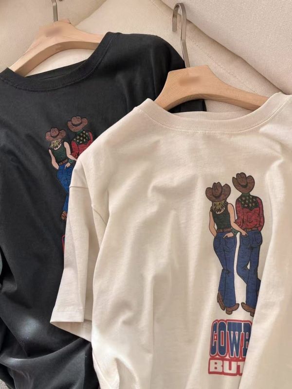 cowboy tee(2色) 