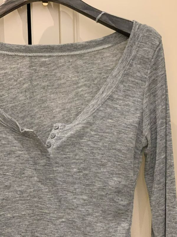 彈性親膚簡約羊毛薄tee(7色) 