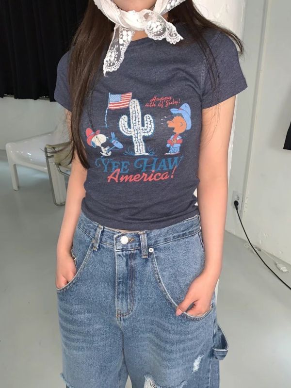 可可愛愛sonny tee(4色) 