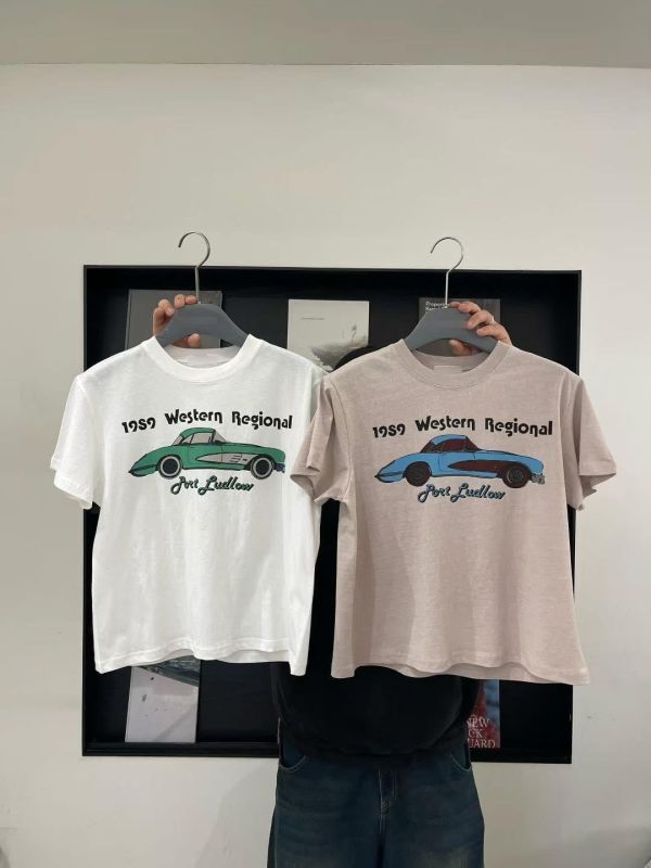 有型的日常感美式復古車tee(4色) 